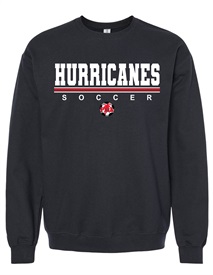 PISA Hurricanes Black Crew Neck - Orders due Friday, January 26, 2024